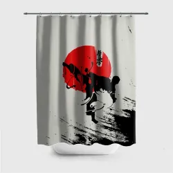 Штора 3D для ванной Kyokushinkai Karate