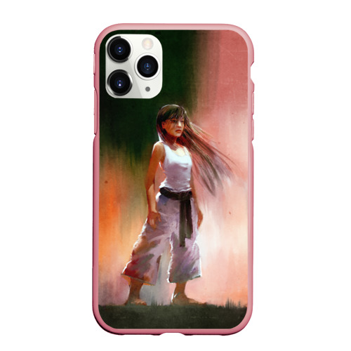 Чехол для iPhone 11 Pro Max матовый Girl, цвет баблгам