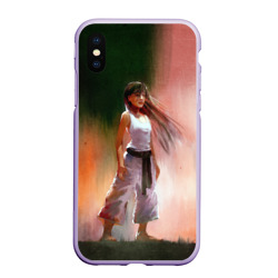 Чехол для iPhone XS Max матовый Girl