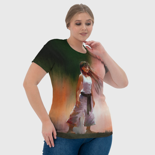 Женская футболка 3D Girl, цвет 3D печать - фото 6