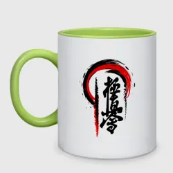 Кружка двухцветная Kyokushinkai