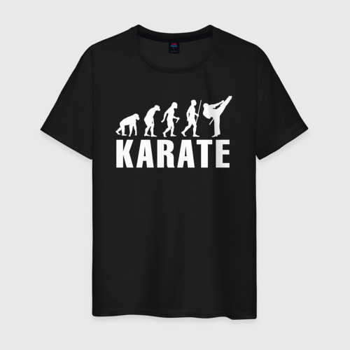 Мужская футболка хлопок Karate Evolution, цвет черный