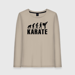 Женский лонгслив хлопок Karate Evolution