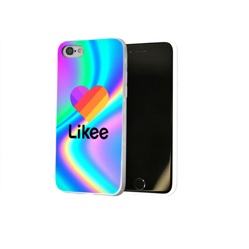 Чехол для Apple iPhone 7/8 soft-touch NEW LIKEE GRADIENT Фото 01 Чехол для Apple iPhone 7/8 soft-touch NEW LIKEE GRADIENT Фото 01
