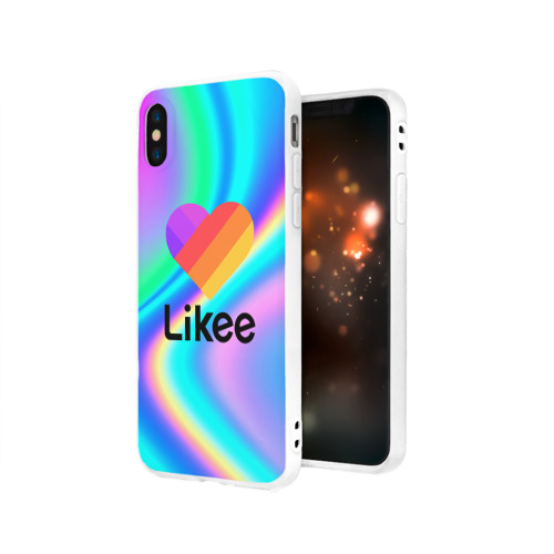 Чехол для iPhone X матовый LIKEE GRADIENT Фото 01 Чехол для iPhone X матовый LIKEE GRADIENT Фото 01