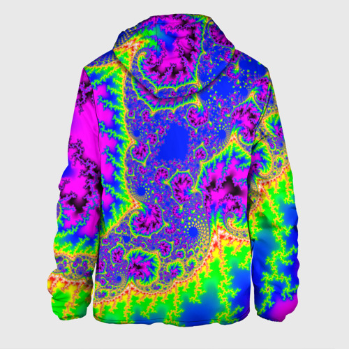 Мужская куртка 3D Neon&acid, цвет 3D печать - фото 2