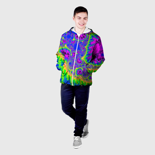 Мужская куртка 3D Neon&acid - фото 3