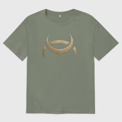 Женская футболка хлопок Oversize Amarr