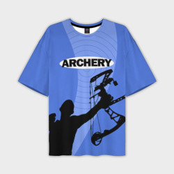 Мужская футболка oversize 3D Archery