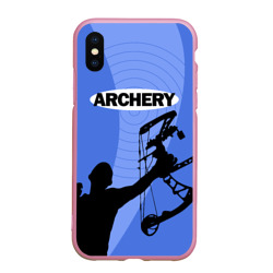 Чехол для iPhone XS Max матовый Archery