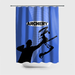 Штора 3D для ванной Archery
