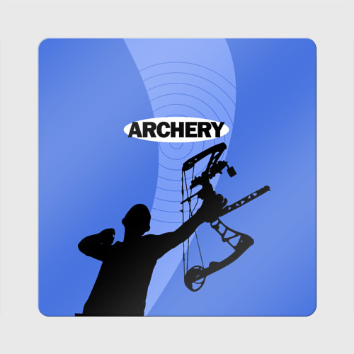 Магнит виниловый Квадрат Archery