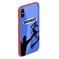 Чехол для iPhone XS Max матовый Archery - фото 2