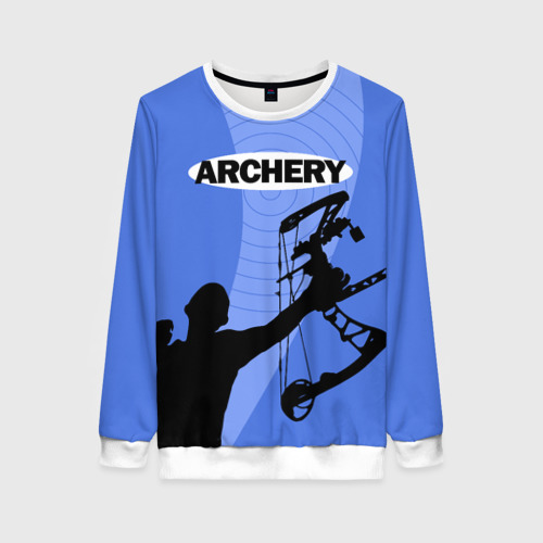 Женский свитшот 3D Archery, цвет 3D печать