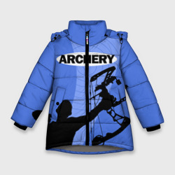 Зимняя куртка для девочек 3D Archery