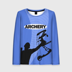 Женский лонгслив 3D Archery