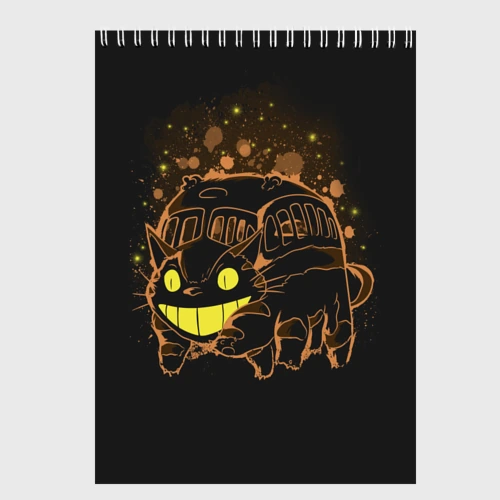Скетчбук My Neighbor Totoro оранжевый кот