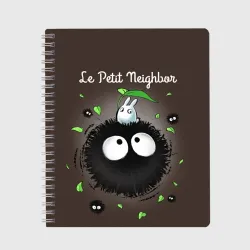 Тетрадь My Neighbor Totoro кролик на микробе