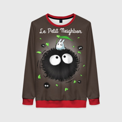 Женский свитшот 3D My Neighbor Totoro кролик на микробе