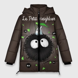 Женская зимняя куртка Oversize My Neighbor Totoro кролик на микробе