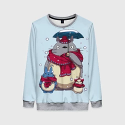 Женский свитшот 3D Мой сосед Тоторо