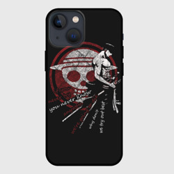 Чехол для iPhone 13 mini Самурай One Piece