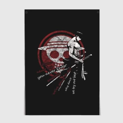 Постер Самурай One Piece