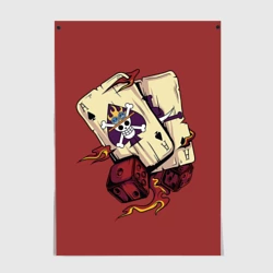 Постер Карты One Piece