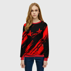 Женский свитшот 3D Алиса - фото 2