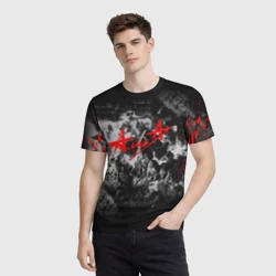 Мужская футболка 3D Алиса - фото 2