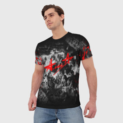 Мужская футболка 3D Алиса - фото 2