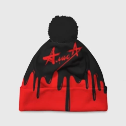 Шапка 3D c помпоном Алиса