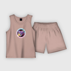 Детская пижама с шортами хлопок Space Rocket