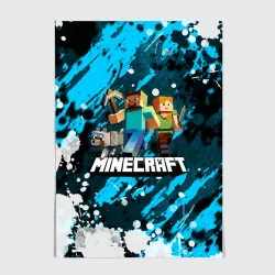 Постер Minecraft Майнкрафт