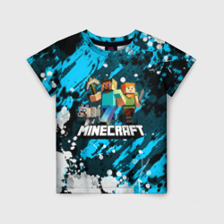 Детская футболка 3D Minecraft Майнкрафт