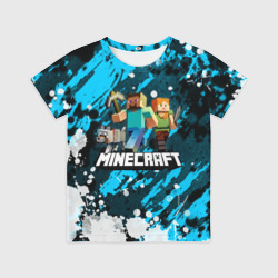 Детская футболка 3D Minecraft Майнкрафт