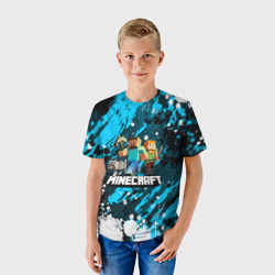 Детская футболка 3D Minecraft Майнкрафт - фото 2