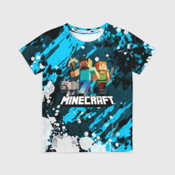 Детская футболка 3D Minecraft Майнкрафт