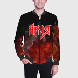 Мужской бомбер 3D Ария Кипелов - фото 2