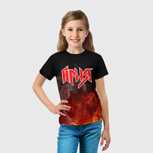 Детская футболка 3D Ария Кипелов, цвет 3D печать - фото 5