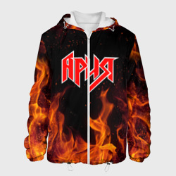 Мужская куртка 3D Ария огонь
