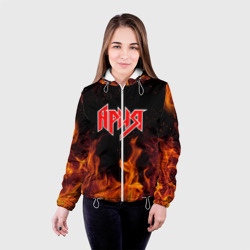 Женская куртка 3D Ария огонь - фото 2