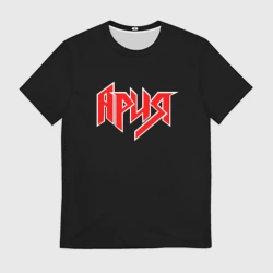 Мужская футболка 3D Ария