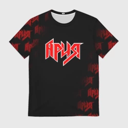 Мужская футболка 3D Ария