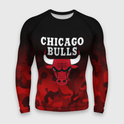 Мужской рашгард 3D Chicago bulls Чикаго буллс