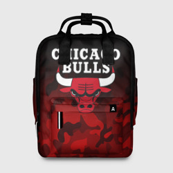 Женский рюкзак 3D Chicago bulls Чикаго буллс