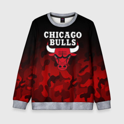 Детский свитшот 3D Chicago bulls Чикаго буллс