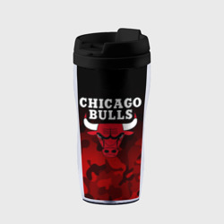 Термокружка-непроливайка Chicago bulls Чикаго буллс