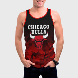 Мужская майка 3D Chicago bulls Чикаго буллс - фото 2