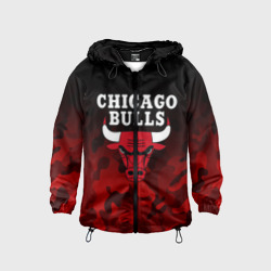 Детская ветровка 3D Chicago bulls Чикаго буллс